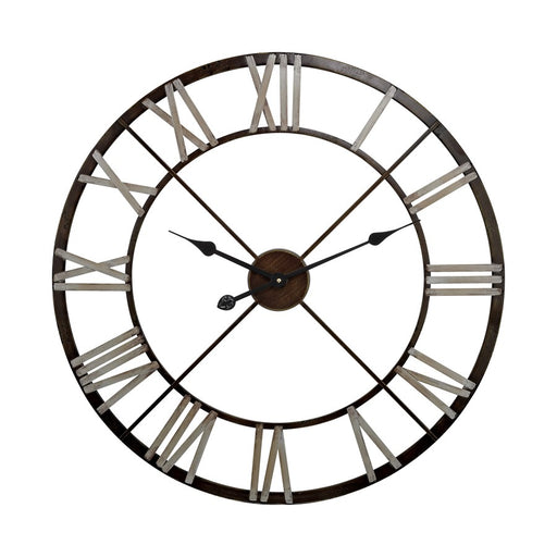 Atlas Lighting Open Centre Wall Clock, Bronze