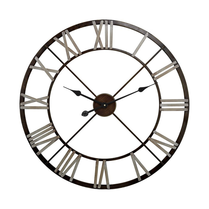 Atlas Lighting Open Centre Wall Clock, Bronze
