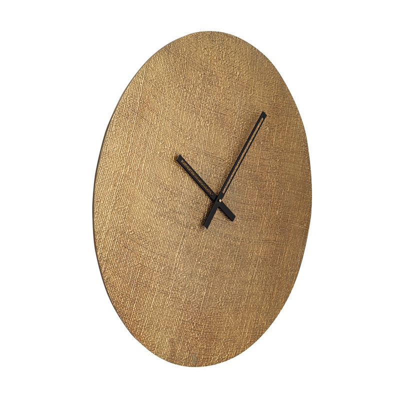 Atlas Lighting Sweeney Wall Clock, Gold