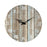 Atlas Lighting Wooden Roman Wall Clock, Weathered Blue