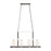 Atlas Armstrong Grove 36''W 4Lt Linear Chandelier, Espresso/WH