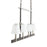 Atlas Armstrong Grove 36''W 4Lt Linear Chandelier, Espresso/WH