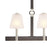 Atlas Armstrong Grove 36''W 4Lt Linear Chandelier, Espresso/WH