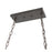 Atlas Armstrong Grove 36''W 4Lt Linear Chandelier, Espresso/WH