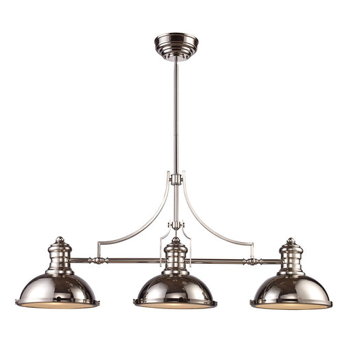 Atlas Lighting Chadwick 47'' Wide 3Lt Linear Chandelier, Chrome- CL11009-CH