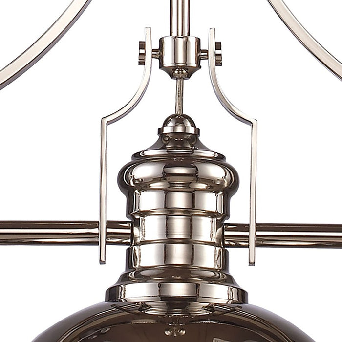 Atlas Lighting Chadwick 47'' Wide 3Lt Linear Chandelier, Chrome- CL11009-CH