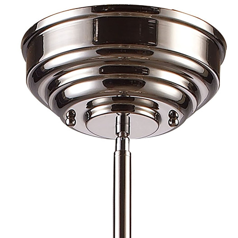 Atlas Lighting Chadwick 47in 3-Light Chandelier | Transitional Chrome Metal | Dining Room & Living Room | 47 x 13 x 21 in | Model CL11009-CH