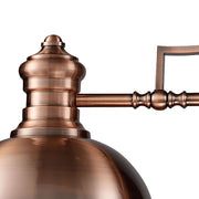 Atlas Lighting Chadwick 47in 3-Light Chandelier | Transitional Antique Copper and Copper Metal | Kitchen Island & Dining Room | Model CL11009-CO
