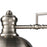 Atlas Lighting Chadwick 47'' Wide 3Lt Linear Chandelier, Nickel