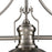 Atlas Lighting Chadwick 47'' Wide 3Lt Linear Chandelier, Nickel