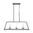 Atlas Lighting Ellisville 34'' Wide 6Lt Chandelier, Matte Black