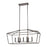 Atlas Lighting Fairfax 36'' Wide 7Lt Linear Chandelier, Bronze