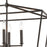 Atlas Lighting Fairfax 36'' Wide 7Lt Linear Chandelier, Bronze