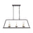 Atlas Lighting Joanie 34'' Wide 6Lt Linear Chandelier, Old Bronze