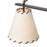 Atlas Lighting Marion 36''W 3Lt Linear Chandelier, Bronze/Natural