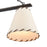 Atlas Lighting Marion 36''W 3Lt Linear Chandelier, Bronze/Natural