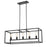 Atlas Lighting Williamsport 37'' Wide 5Lt Linear Chandelier, Bronze