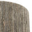 Atlas Lighting Abaca 18'' Wide 4Lt Chandelier, Polished Nickel/Gray