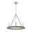 Atlas Lighting Abaca 20'' Wide 3Lt Chandelier, Polished Nickel
