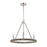 Atlas Lighting Abaca 20'' Wide 3Lt Chandelier, Polished Nickel