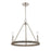 Atlas Lighting Abaca 20'' Wide 3Lt Chandelier, Polished Nickel