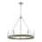 Atlas Lighting Abaca 27'' Wide 6Lt Chandelier, Polished Nickel