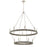 Atlas Lighting Abaca 36'' Wide 14Lt Chandelier, Polished Nickel