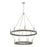 Atlas Lighting Abaca 36'' Wide 14Lt Chandelier, Polished Nickel