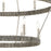 Atlas Lighting Abaca 36'' Wide 14Lt Chandelier, Polished Nickel