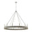 Atlas Lighting Abaca 48'' Wide 12Lt Chandelier, Polished Nickel