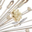 Atlas Lighting Adelaide 59.5'' Wide 20Lt Chandelier, Textured White