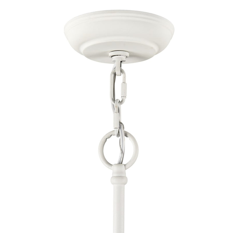 Atlas Lighting Adelaide 59.5'' Wide 20Lt Chandelier, Textured White