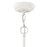 Atlas Lighting Adelaide 59.5'' Wide 20Lt Chandelier, Textured White