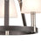 Atlas Lighting Armstrong Grove 18''W 3Lt Chandelier, Espresso/White