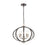Atlas Lighting Armstrong Grove 20'' Wide 5Lt Chandelier, Espresso