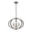 Atlas Lighting Armstrong Grove 20'' Wide 5Lt Chandelier, Espresso