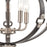 Atlas Lighting Armstrong Grove 20'' Wide 5Lt Chandelier, Espresso