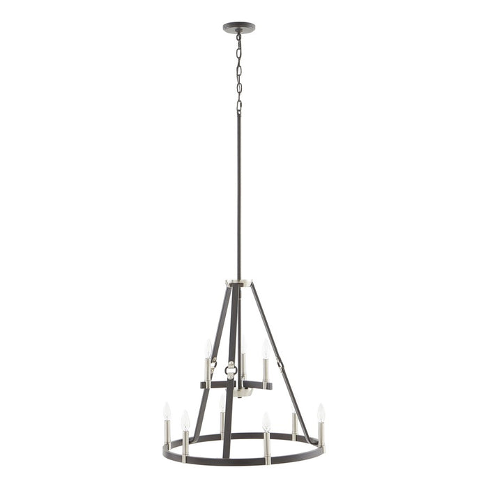 Atlas Lighting Armstrong Grove 25'' Wide 9Lt Chandelier, Espresso
