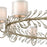 Atlas Lighting Asbury 62'' Wide 12Lt Chandelier, Aged Silver