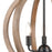 Atlas Lighting Barrow 18'' Wide 3Lt Chandelier, Matte Black