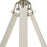 Atlas Lighting Bergamo 29'' Wide 6Lt Chandelier, Polished Nickel