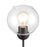 Atlas Lighting Boman 23'' Wide 3Lt Chandelier, Bronze/Clear