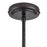 Atlas Lighting Boman 23'' Wide 3Lt Chandelier, Bronze/Clear