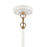 Atlas Lighting Boudreaux 25''W 12Lt Chandelier, Matte White/Clear