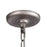 Atlas Lighting Bradington 32'' Wide 8Lt Chandelier, Zinc/Gray