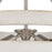 Atlas Lighting Brigantine 24''W 5Lt Chandelier, Nickel/Beige/White