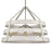 Atlas Lighting Brigantine 24''W 5Lt Chandelier, Nickel/Beige/White