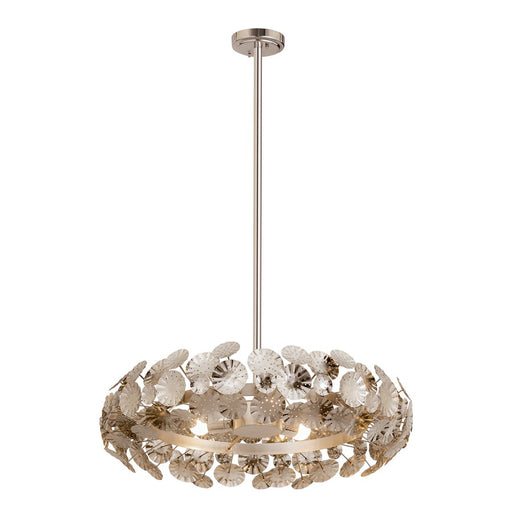 Atlas Lighting Camora 26'' Wide 3Lt Chandelier, Nickel