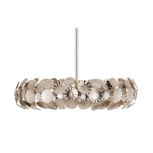 Atlas Lighting Camora 26'' Wide 3Lt Chandelier, Nickel