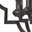 Atlas Lighting Chandette 14''W 4Lt Chandelier, Oil Rubbed Bronze